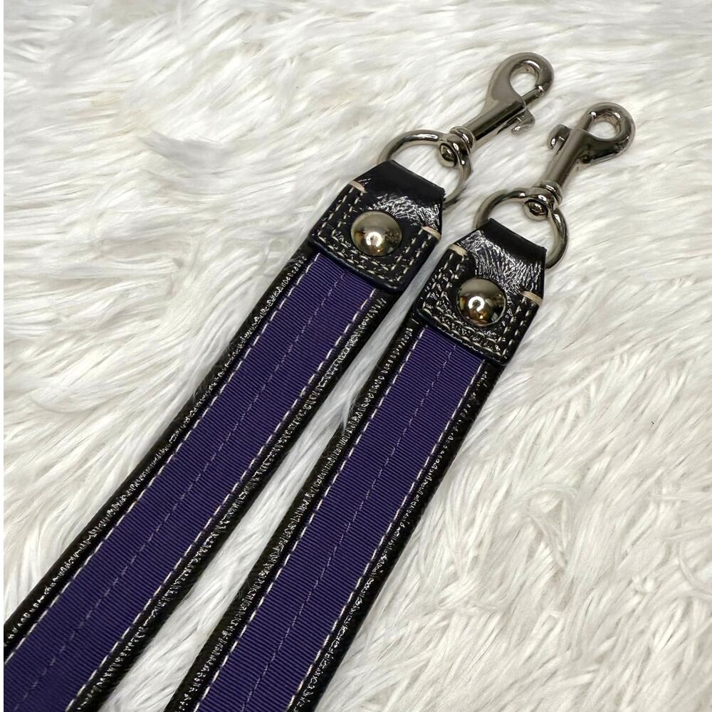 COACH Poppy Replacement Patent Leather Strap Shoulder Strap